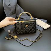 Atelier Mirage菱格链条包女2026新款 日常通用单肩斜挎手拎化妆包