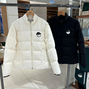 25冬季新款男士高尔夫球服无帽立领羽绒服防风保暖可拆卸袖子