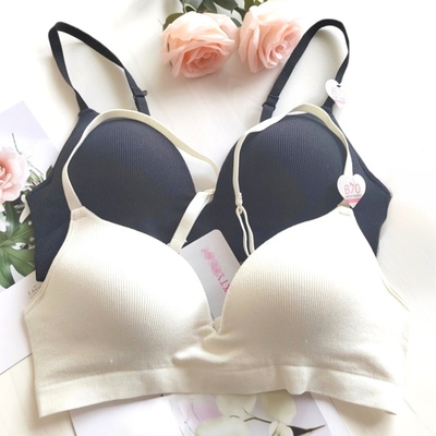 无钢圈内衣全罩杯文胸甜美