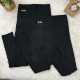 发2条日本原单RIZAP女士打底裤 可外穿 高腰塑腰形紧身棉黑色小脚裤