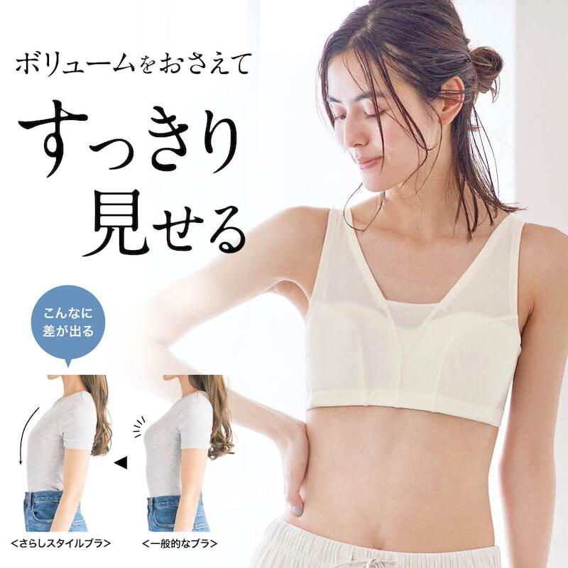 日本千*会纯原大胸显小内衣无钢圈全罩杯防走光抹胸背心式胸罩
