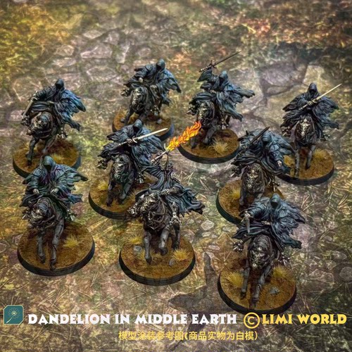 指环王骑行戒灵Ringwraith第三方指环王战棋树脂桌游跑团手办模型