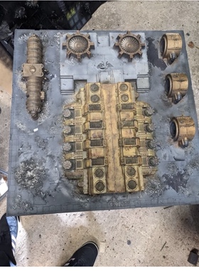 战锤绝版 FW 地形板 工厂