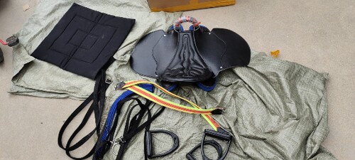 小马鞍一套德保设特兰马鞍子全套