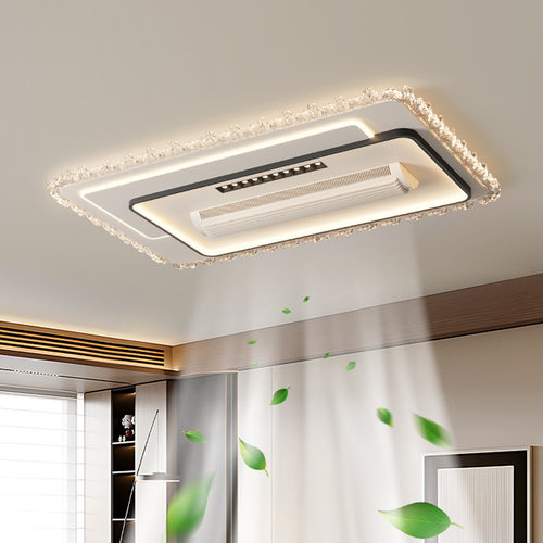 全光谱无叶风扇LED吸顶灯客厅灯