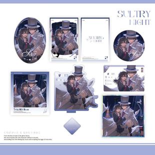 【名侦探柯南】动漫同人周边 黑羽快斗中森青子徽章吧唧色纸立牌