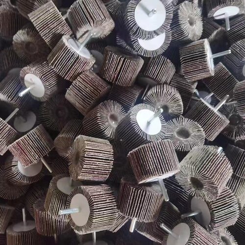 带柄百页轮百叶轮抛光磨头厂家