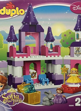 乐高益智拼插积木LEGO正品德宝DUPLO系列 苏菲亚的皇家城堡10595