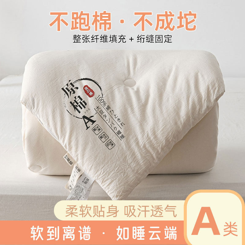 A类原棉大豆纤维被 秋冬被单双人加厚保暖冬被春秋被子活动礼品被,床上用品,化纤被,淘宝优惠券,粉丝福利购,淘宝优惠卷