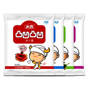 天方凸凹香脆干吃方便面40g*30袋装整箱老款休闲脆零食多口味混装