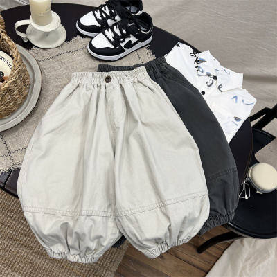 儿童春款哈伦裤帅气灯笼裤长裤