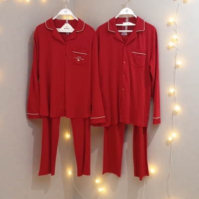 都市丽人女士本命年大红睡衣