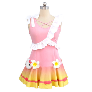 秀琴家 小乔HelloKitty cos服全套星元皮缤纷独角兽 王者联动荣耀