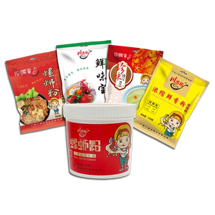 川香坊螺蛳粉调味料五件套装组合螺蛳粉汤料方便快捷柳州味