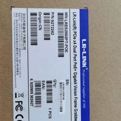 议价联瑞网卡LRES2002PT-POE 网卡 PCIex千兆