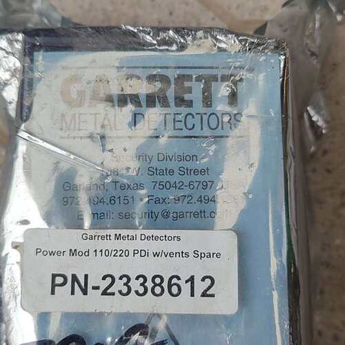 议价美国进口GARRETT盖瑞特PD6500i安检门电源现货PN