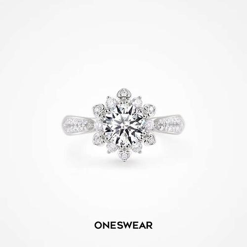 梵誓誓言围镶钻戒定制戒托