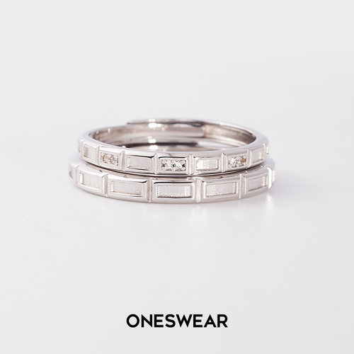 梵誓巧克力对戒复古小众