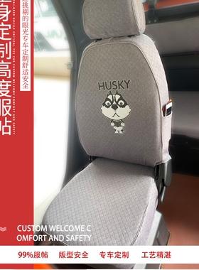 东威电动三轮车座套亚麻A8LA6A7Q3Q5Q701爱象电动四轮座垫坐套