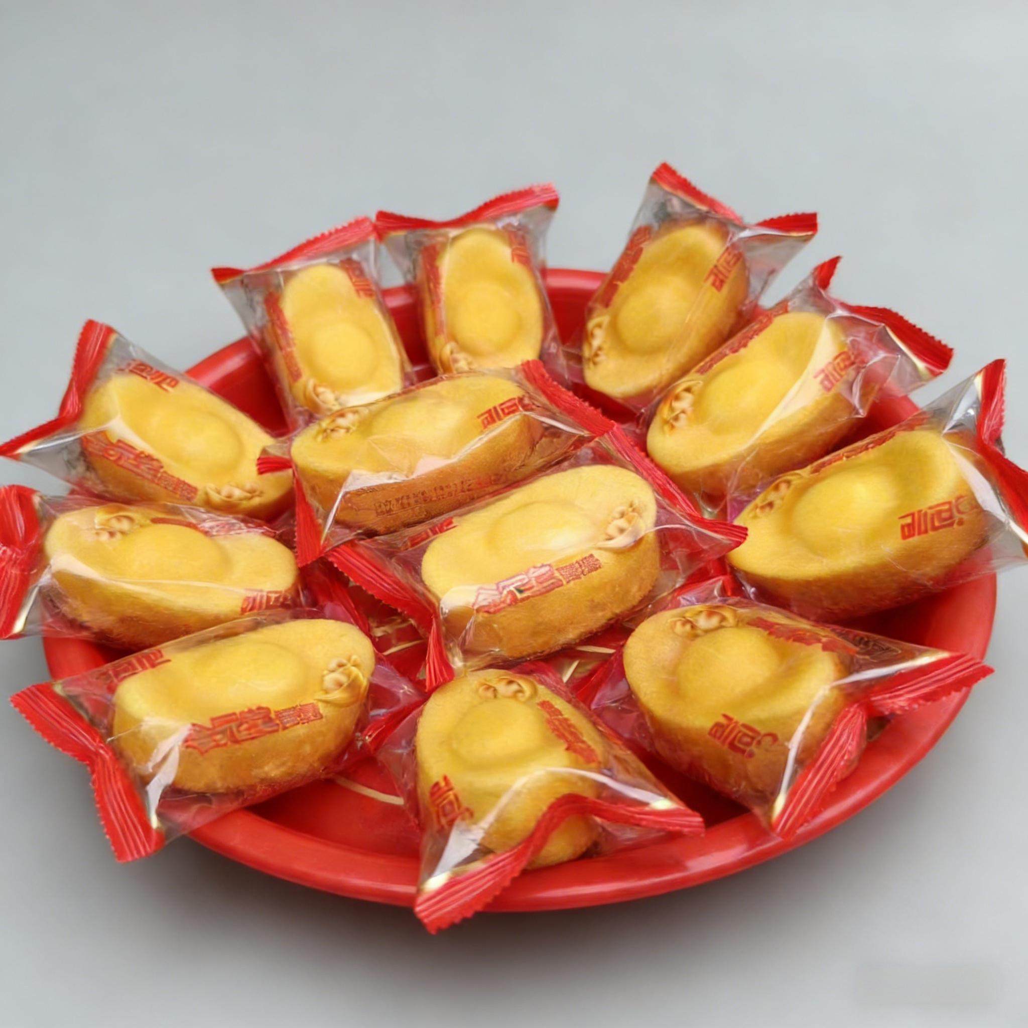 泡吧招财进宝蛋糕办公休闲零食糕点心早餐面点宴席喜糕拜神糕点