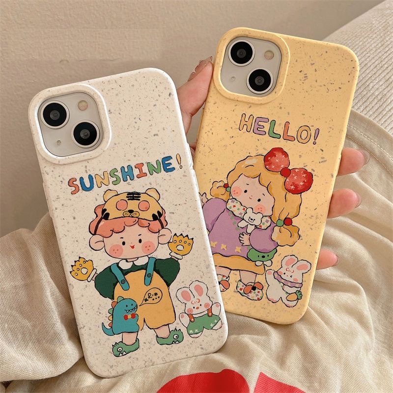 手机壳苹果可降解情侣手机壳