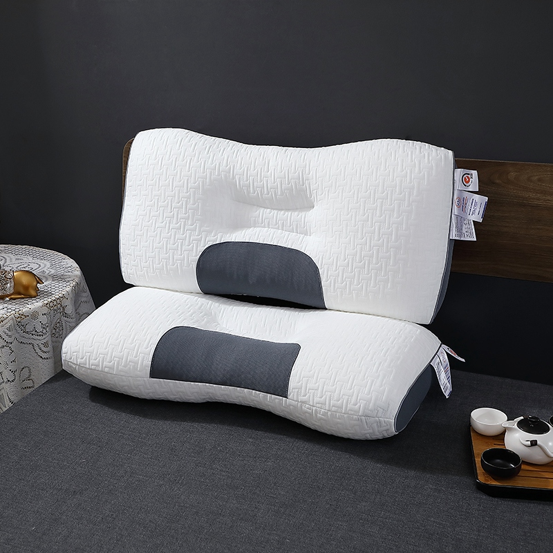 a类一对装家用枕头48x74枕芯高端内胆不塌陷记忆枕羽绒枕纤维枕低