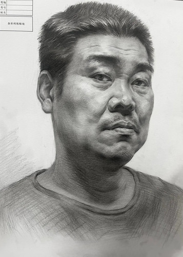 画像定制真人照片素描画手绘油画代画肖像彩铅画实物手写名字画像