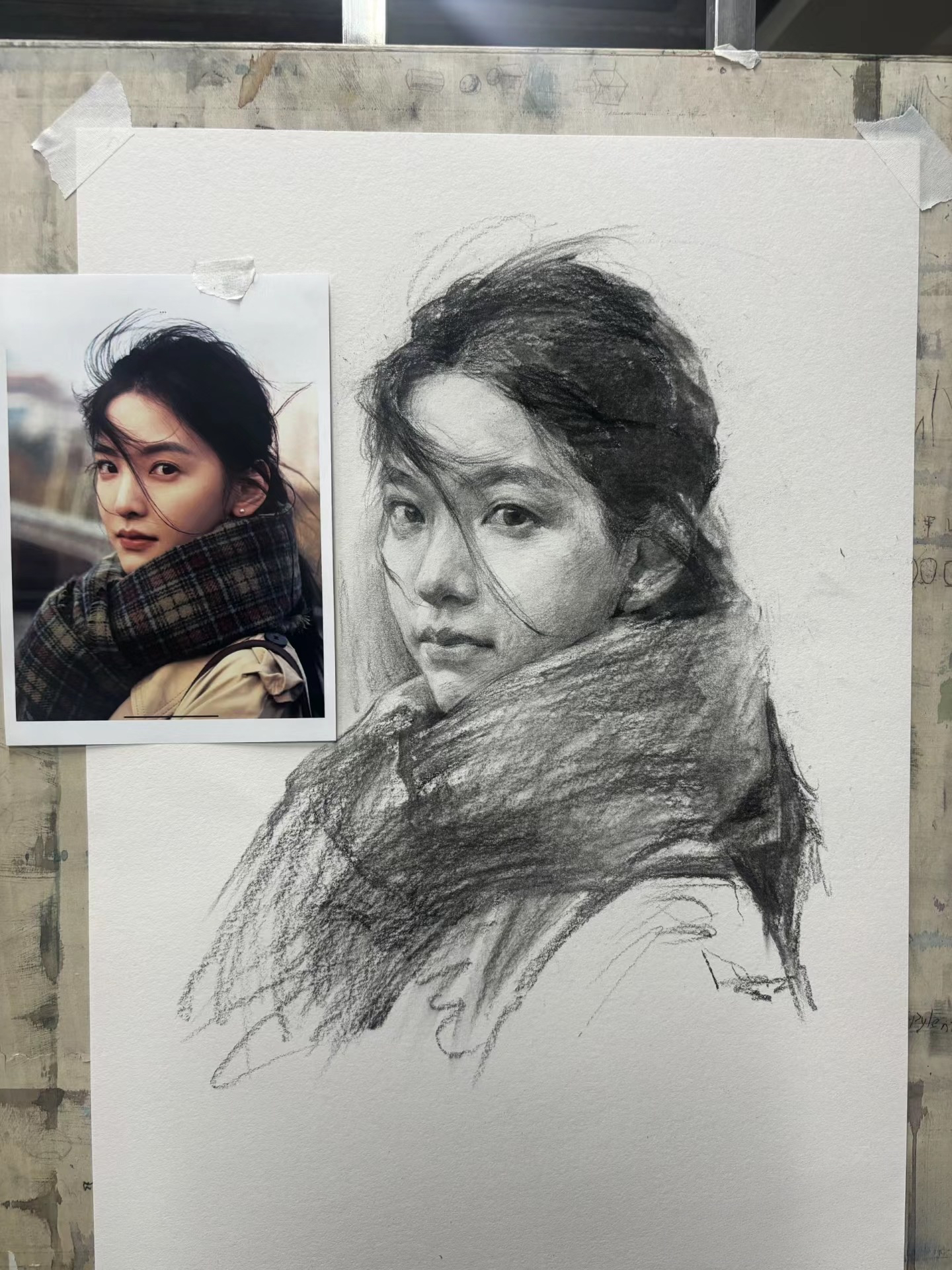 素描画像帮人代画手绘画彩铅画人物肖像画头像画真人油画手绘定制