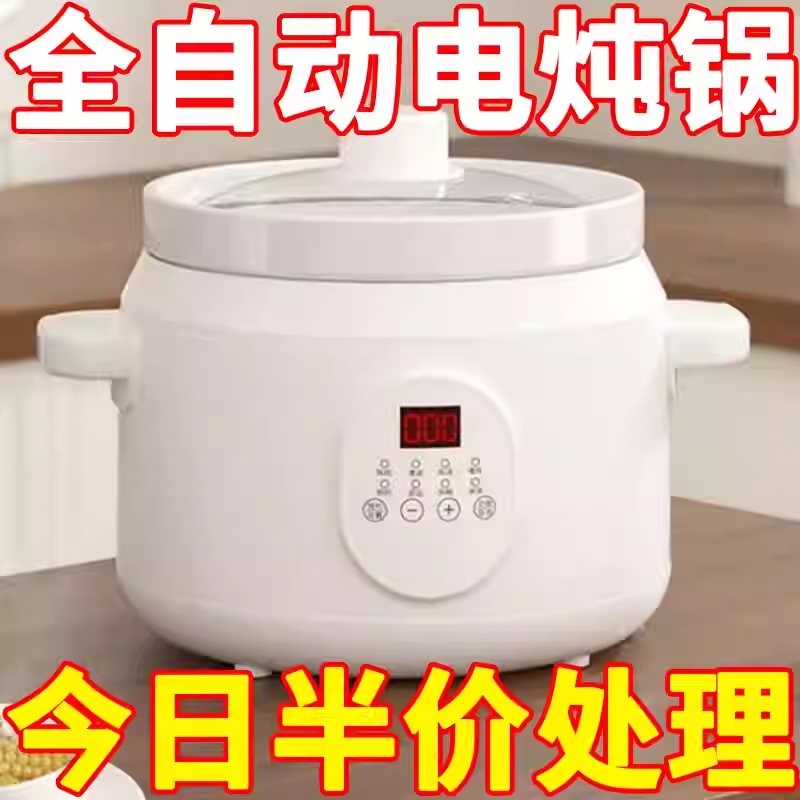 德国电炖锅陶瓷炖锅小煲家用煮粥