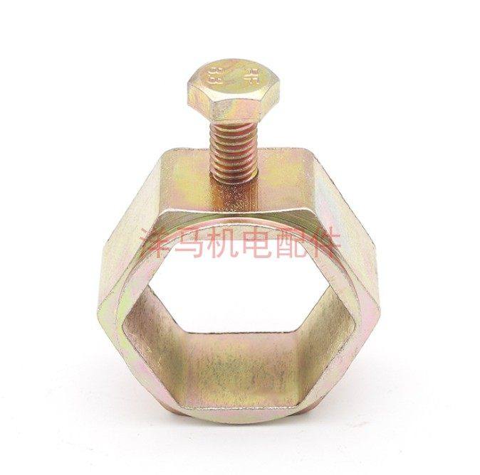 微耕机配件大全178 186六方z轴 挡泥板行走油封盖六方限位套固定