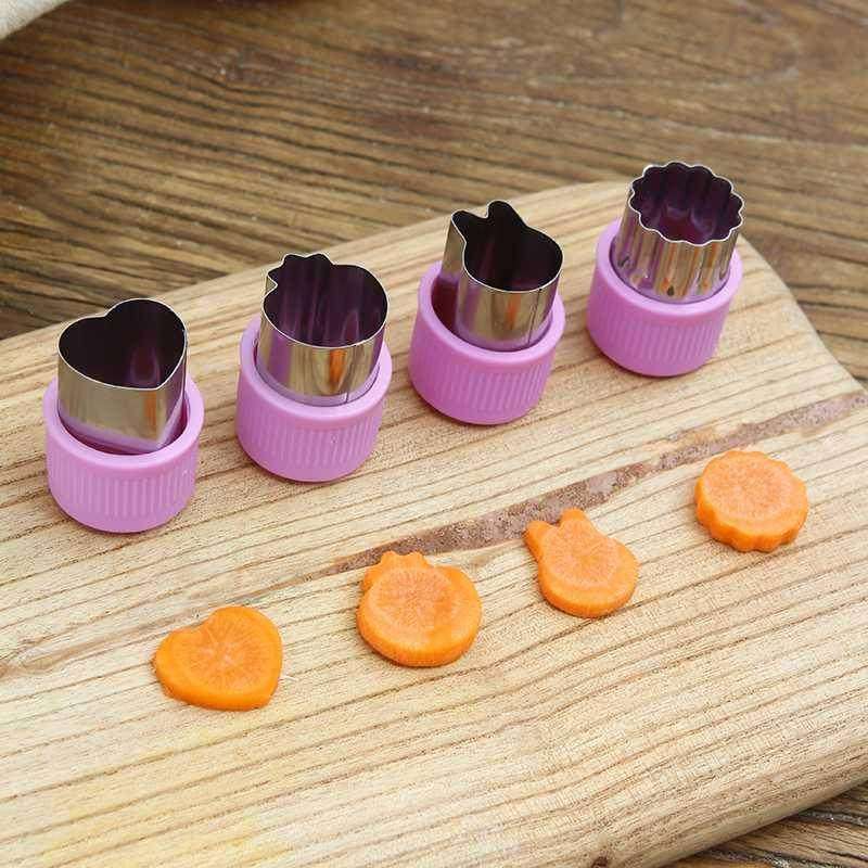 儿童水果造型压花刀不锈钢面片切花器饼干花型厨房宝宝蝴蝶面模具