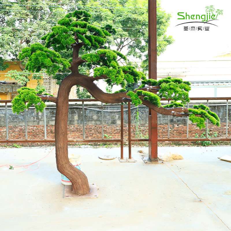 仿真迎客松 大型人造定制酒店婚庆装饰园林布置造景 仿真大迎客松,鲜花速递/花卉仿真/绿植园艺,造型盆景,淘宝优惠券,粉丝福利购,淘宝优惠卷