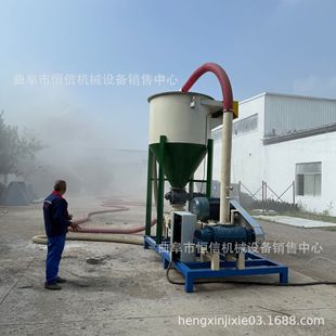 钢板仓水泥灰60m高空正负压气力吸灰机zcjb 江西粉煤灰气力吸灰机