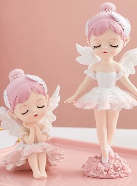 贝拉公主生日蛋糕装饰摆件蜜雪儿网红小仙女女孩天使乐趣烘焙diy