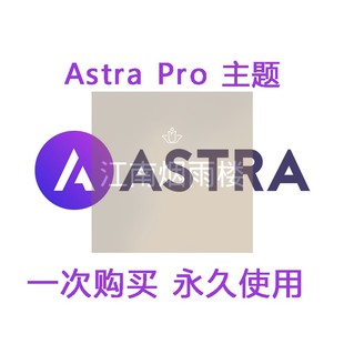 wordpress外贸跨境电商Astra PRO主题模版建站独立站搭建网站空间