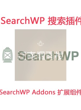 SearchWP插件Search WP Wordpress多功能搜索插件Addons扩展组件