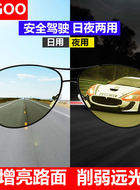 抖音同款黑科技远光灯两用眼镜