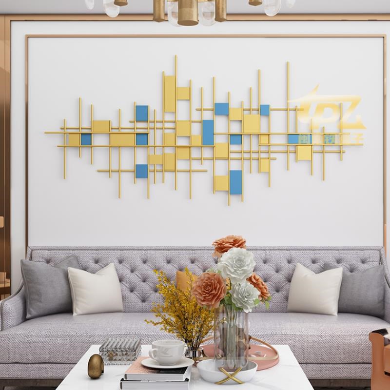 现代轻奢墙面壁饰客厅酒店样板房电视背景墙壁挂中式装饰金属挂件|ruв категории Домашний быт, роспись - от Buy2taobao.com для оказания профессиональной услуги покупки агента Taobao