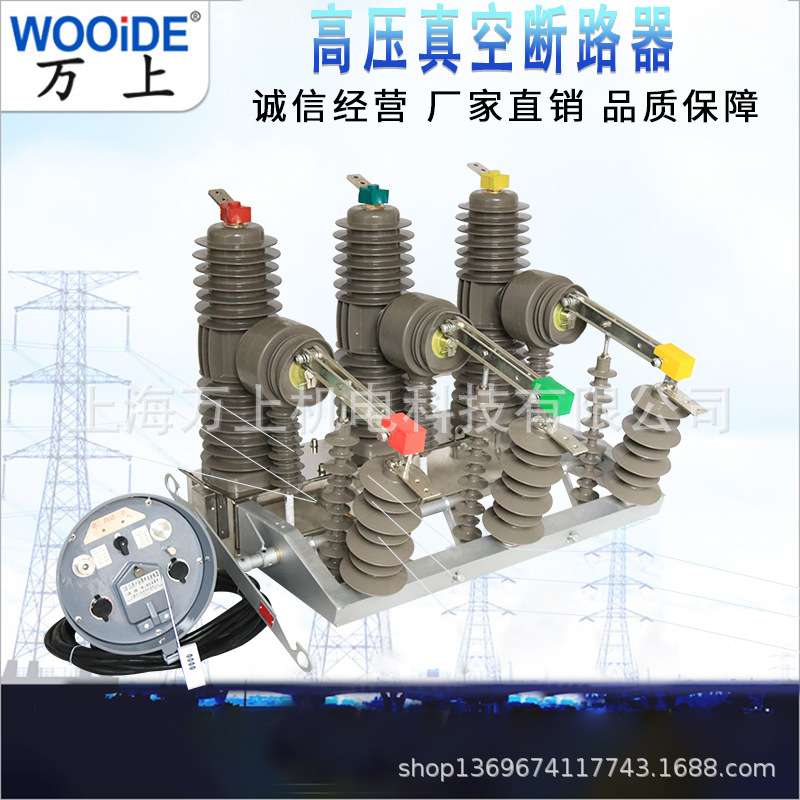ZW32-24/T630-25户外真空变压器柱上开关20KV看门狗智能断路器
