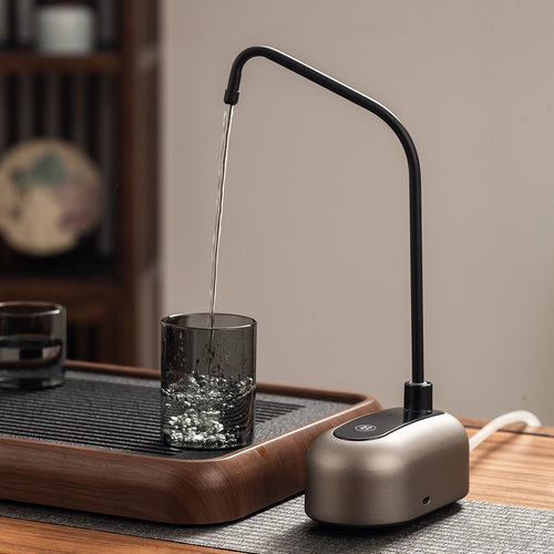 新款充电式电动抽水器桶装水家用饮水机自动吸压水泵桌面上水器