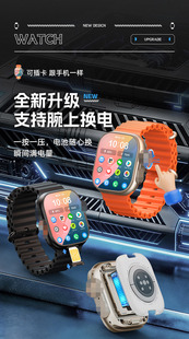 CD55MAX指纹解锁双支付NFC拍照心率WIFI应用市场全网通智能手表