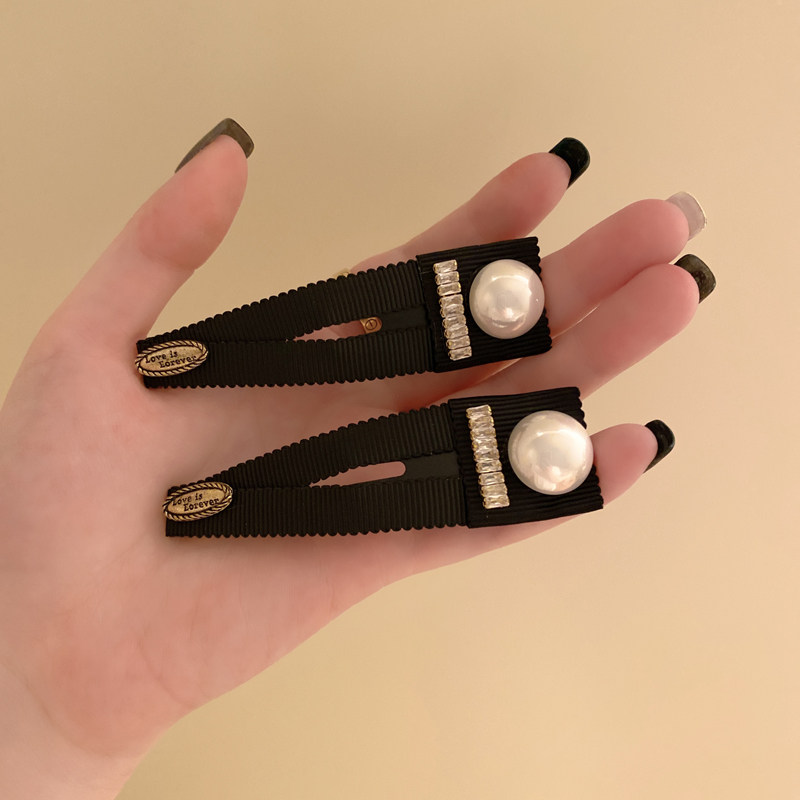 高级感小香风珍珠bb夹刘海发夹女头顶奢华奢侈高端后脑勺碎发夹子,饰品/流行首饰/时尚饰品新,发饰,淘宝优惠券,粉丝福利购,淘宝优惠卷