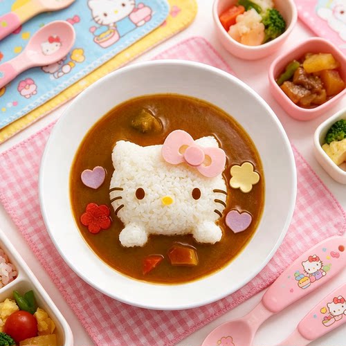新款动物饭团模具DIY咖喱饭