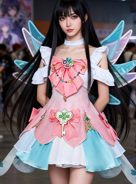 王者荣耀瑶时之祈愿COS服情人节