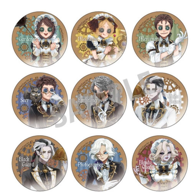 【橙橙谷屋】正版日谷第五人格蒸汽朋克茶话会吧唧整盒散包现货