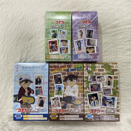 【日谷正版】名侦探柯南一二三四五弹拍立得整盒现货灰原哀毛利兰