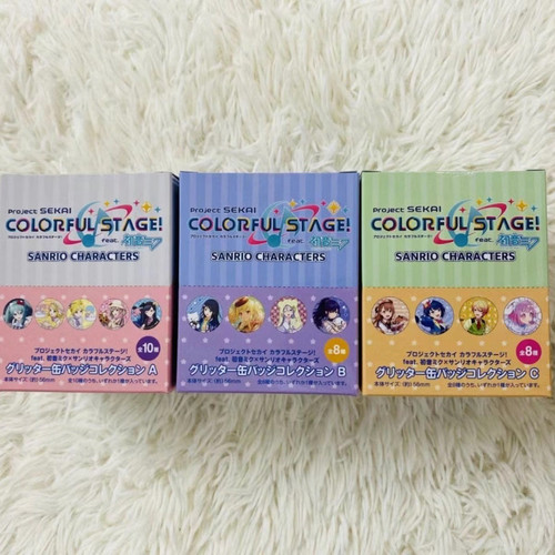 【日谷正版】现货pjsk世界计划初音未来三丽鸥联动吧唧ep卡宵崎奏