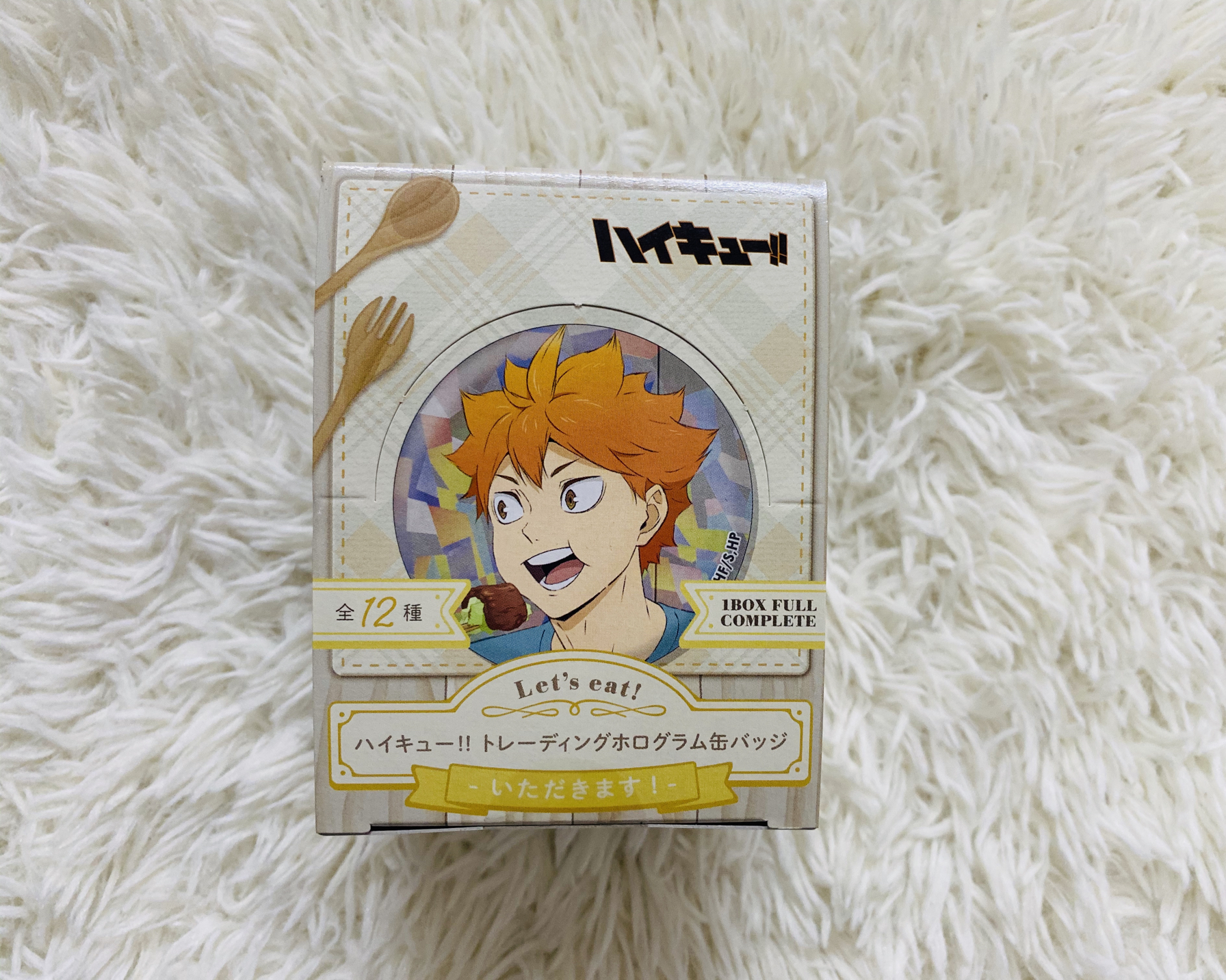 【橙橙谷屋】日谷正版现货排球少年干饭闪吧唧整盒日向翔阳研磨