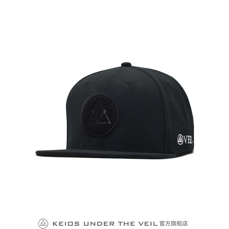 KEIOS VEIL OG LOGO 全黑魔术毡 平檐帽