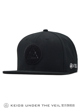 KEIOS VEIL OG LOGO 全黑魔术毡 平檐帽